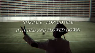 Stromae - Formidable (slowed + bass boosted)