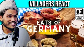 Small Village Big Taste: Villagers React to German Food! Tribal People React