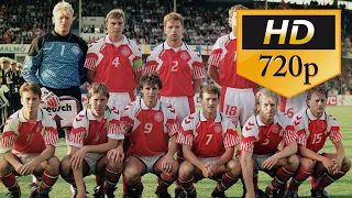 France - Denmark EURO 1992 | Full Highlights 720p 60 fps
