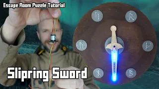 Slipring Sword - Escape Room Puzzle Tutorial