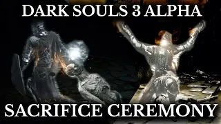 Dark Souls 3 Cut Content - Sacrifice Ceremonies and Cult Bonfires - Alpha Multiplayer System