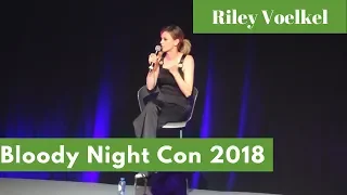 Bloody Night Con Europe 2018: Riley Voelkel Sunday panel highlights