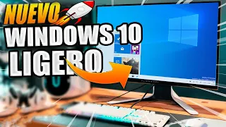 NUEVO Windows 10 MEGA LITE 2023 la VERSION más LIGERA