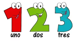 ♫ SPANISH Numbers Song 1-20 ♫ Contar hasta 20 ♫ Comptine des Chiffres en Espagnol ♫ Learn Spanish