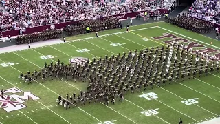 Fightin’ Texas Aggie Band Halftime - 4 Way Cross - 11/18/23