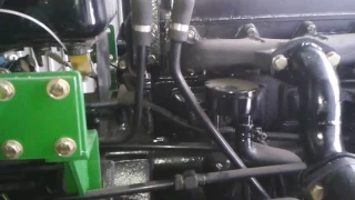 двигатель Кубота JD QM65 на моём Catmann XD-325 4x4WD