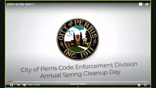 Perris City Council Meeting - April 27, 2021