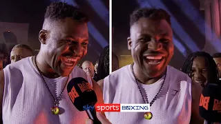 Francis Ngannou's sinister laugh is terrifying! 😈