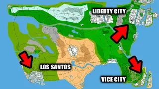 Every GTA City in One Game! (GTA USA Gameplay)