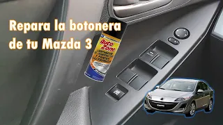 Reparación de botonera Mazda 3