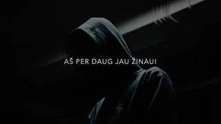 DZH1UGE X IVHEX  - TEN RASI DAUGIAU (prod. Tomas Iwin) (lyrics video)