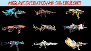 EL ORIGEN DE LAS ARMAS EVOLUTIVAS - 【Garena Free Fire】