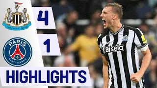 Newcastle vs PSG 4 1 All Goals and Extended Highlights HD 2023