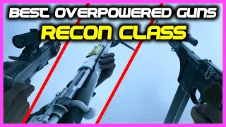 BEST OVERPOWERED GUNS For RECON CLASS In Battlefield 5