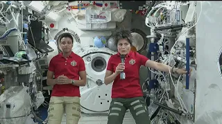 Expedition 67 - Space Station Crew Talks with CBS News, CNN - May 6, 2022