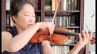 Contact Point / Sounding Point Exercises - Violin Bow Control