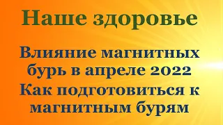 Магнитные бури в апреле 2022. Прогноз магнитных бурь на апрель 2022: самые опасные дни месяца.