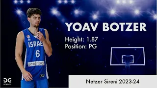 Yoav Botzer   Netzer Sireni 2023 24 Highlights