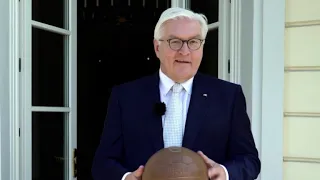 Bundespräsident Steinmeier wünscht DFB-Elf viel Erfolg | SID