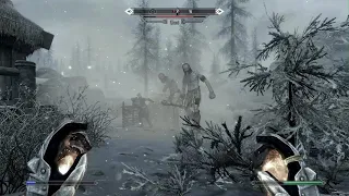 Giants Wipeout town in Skyrim