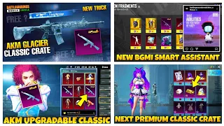 🔴Akm Glacier In Classic Crate?/Bgmi Next Classic Crate/Bgmi Next Premium Crate Leaks /Next bonus uc