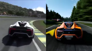 DriveClub vs Project CARS Graphics comparison Lykan Hypersport