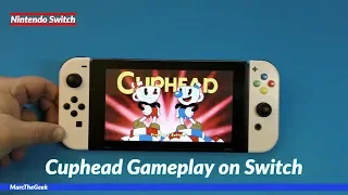 Cuphead Gameplay on Nintendo Switch