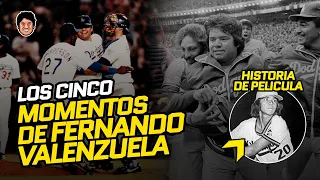 TOP 5🔥 FERNANDO VALENZUELA Y SUS MOMENTOS MAS INCREIBLES