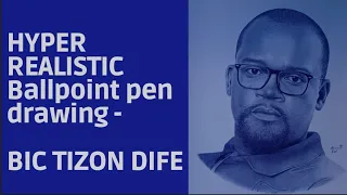 Artist Draws Hyperrealistic Portaits Using Bic Ballpoint Pens