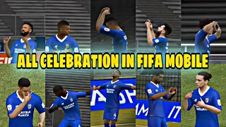 ALL CELEBRATION IN FIFA Mobile 23 !