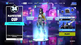 FORTNITE PlayStation Cup live!!