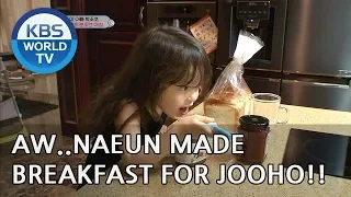 [Naeun's house #8] AWW Naeun made breakfast for her dad?! [The Return of Superman/2018.09.02]
