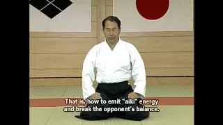 Katsuyuki Kondo Sensei explains the basic principles of Daito-ryu Aikijujutsu