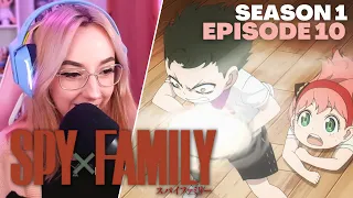 DAMIAN PROTECTS ANYA!!! | SPY x FAMILY Episode 10 Reaction