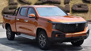 Changan Hunter 2024. Hybrid pickup truck with a long range.