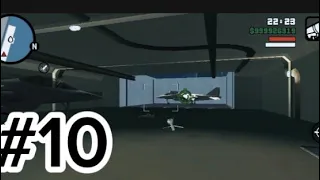 GTA:SA Stealing a army jet and finished the spy ship and some jets. Gameplay #∞