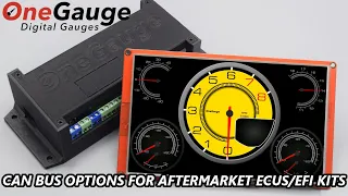 OneGauge Can Bus Communication for your Aftermarket ECU