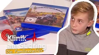 Tom zockt nur noch! Jetzt zerstört Papa seine Spiele! | Die Familienhelfer | SAT.1