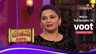 Comedy Nights With Kapil | कॉमेडी नाइट्स विद कपिल | Juhi And Madhuri Takes Kapil's Class