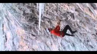 Zero to Hero, a very hard drytooling route in Ouray
