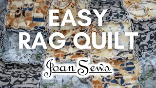 Easy Rag Quilt Tutorial - FREE PATTERN!!