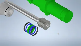 HYDRAULIC CYLINDER DISMANTLING