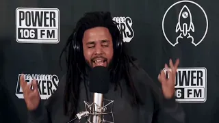 J.Cole delivers crazy bars freestyle over "93 'til infinity" with L.A Leakers freestyle 106