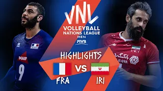 FRA vs. IRI - Highlights Week 5 | Men's VNL 2021