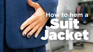 How To Shorten A Suit Jacket