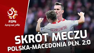 OBSZERNY SKRÓT meczu POLSKA – MACEDONIA PŁN. (2:0)