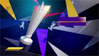 ICC T20 WORLD CUP 2021 | Program Title For DBC NEWS TV | 3D Motion Graphics C4D/AE Animation