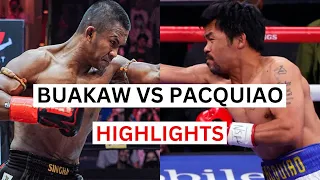 Manny Pacquiao vs Buakaw Banchamek Highlights & Knockouts