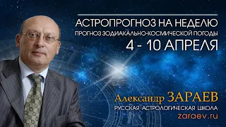 Астропрогноз на неделю с 4 по 10 апреля - от Александра Зараева