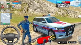 Police Sim 2022 Cop Simulator Android Gameplay - Driving SUV Police Patrol In Car City